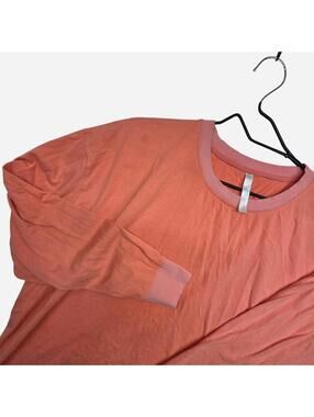 Fabletics Women's Orange and Pink Shirt